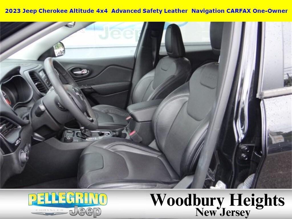 used 2023 Jeep Cherokee car, priced at $22,711