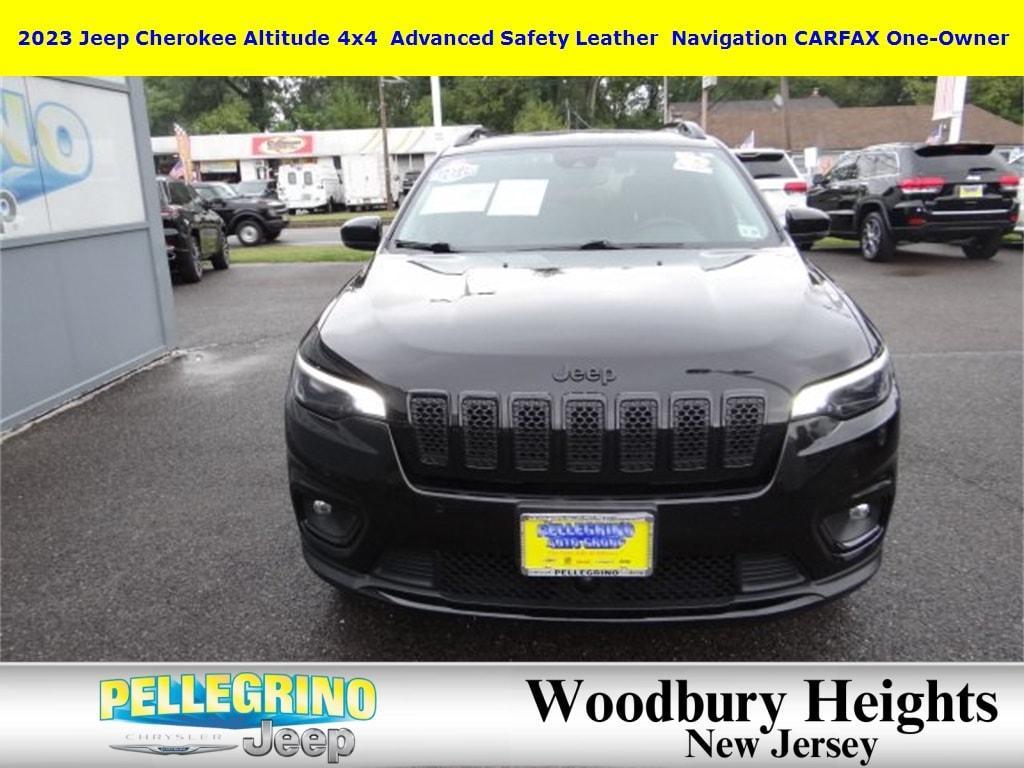 used 2023 Jeep Cherokee car, priced at $22,444