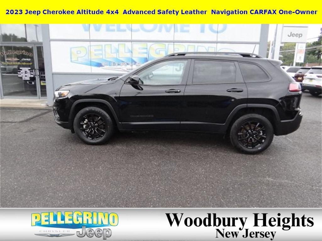 used 2023 Jeep Cherokee car, priced at $22,444