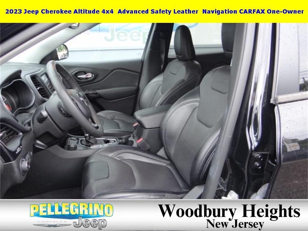 used 2023 Jeep Cherokee car, priced at $22,930
