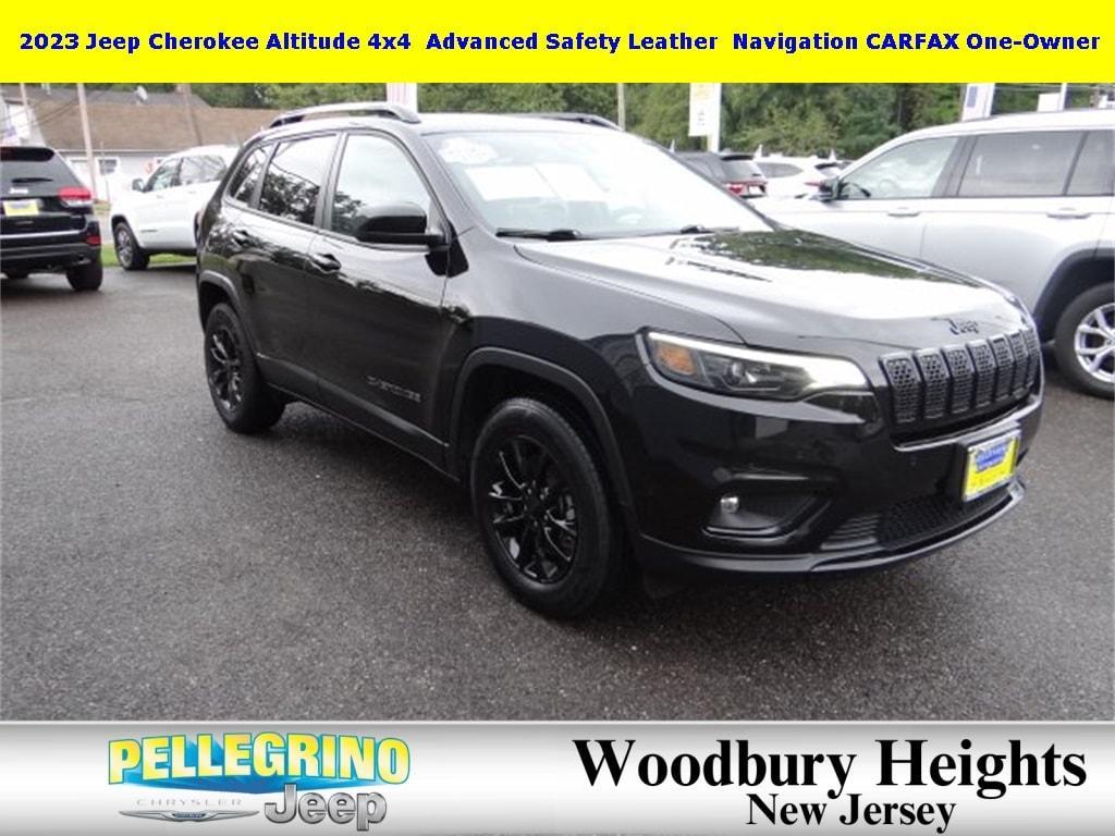 used 2023 Jeep Cherokee car, priced at $22,930