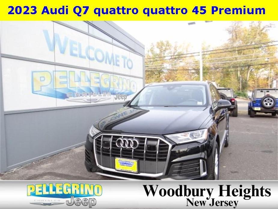 used 2023 Audi Q7 car, priced at $41,877