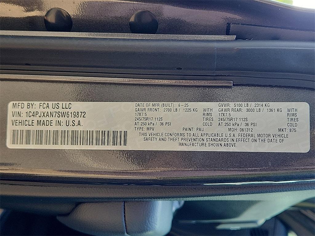 new 2025 Jeep Wrangler car, priced at $45,240