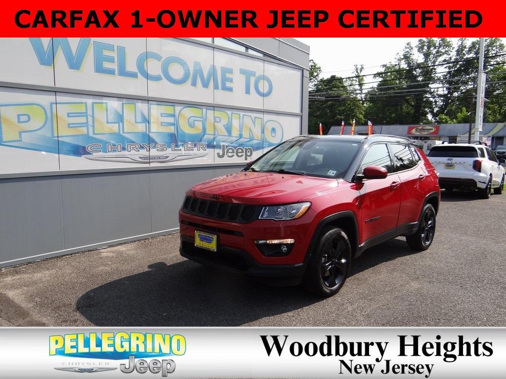 used 2021 Jeep Compass car, priced at $24,688