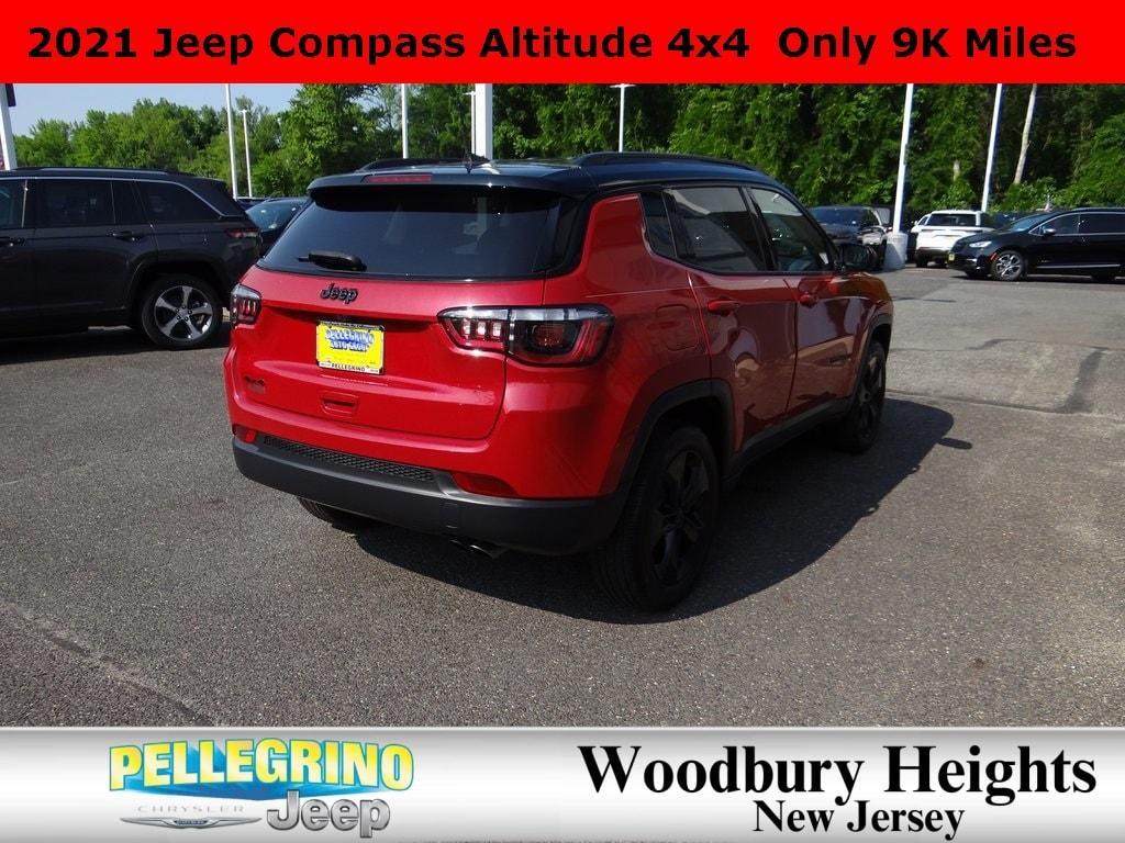 used 2021 Jeep Compass car, priced at $23,850