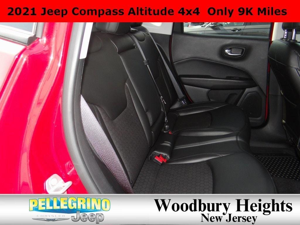 used 2021 Jeep Compass car, priced at $23,850