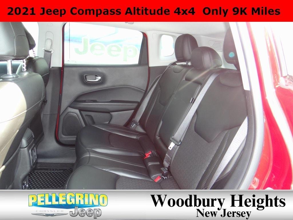 used 2021 Jeep Compass car, priced at $23,850