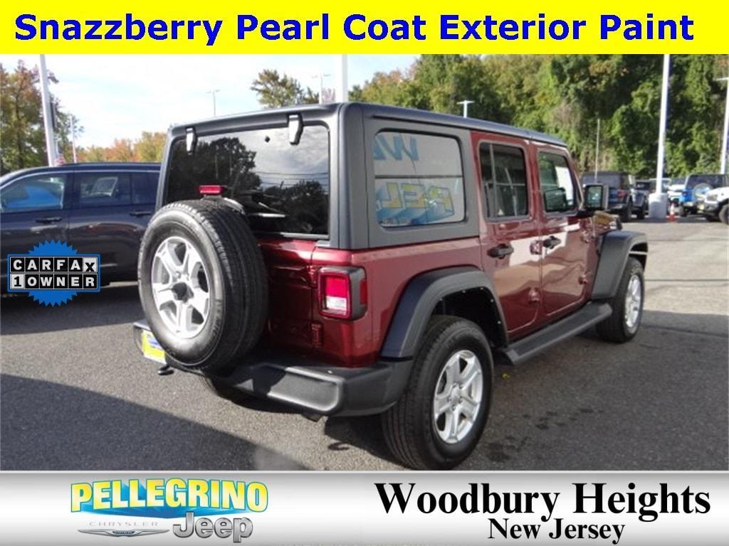 used 2022 Jeep Wrangler Unlimited car, priced at $32,777