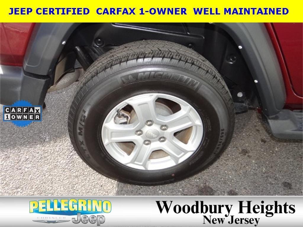 used 2022 Jeep Wrangler Unlimited car, priced at $32,777