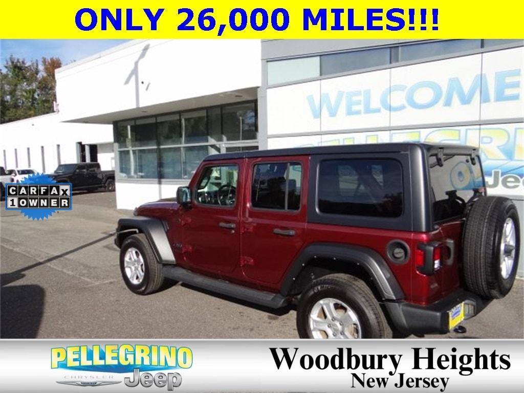 used 2022 Jeep Wrangler Unlimited car, priced at $32,777