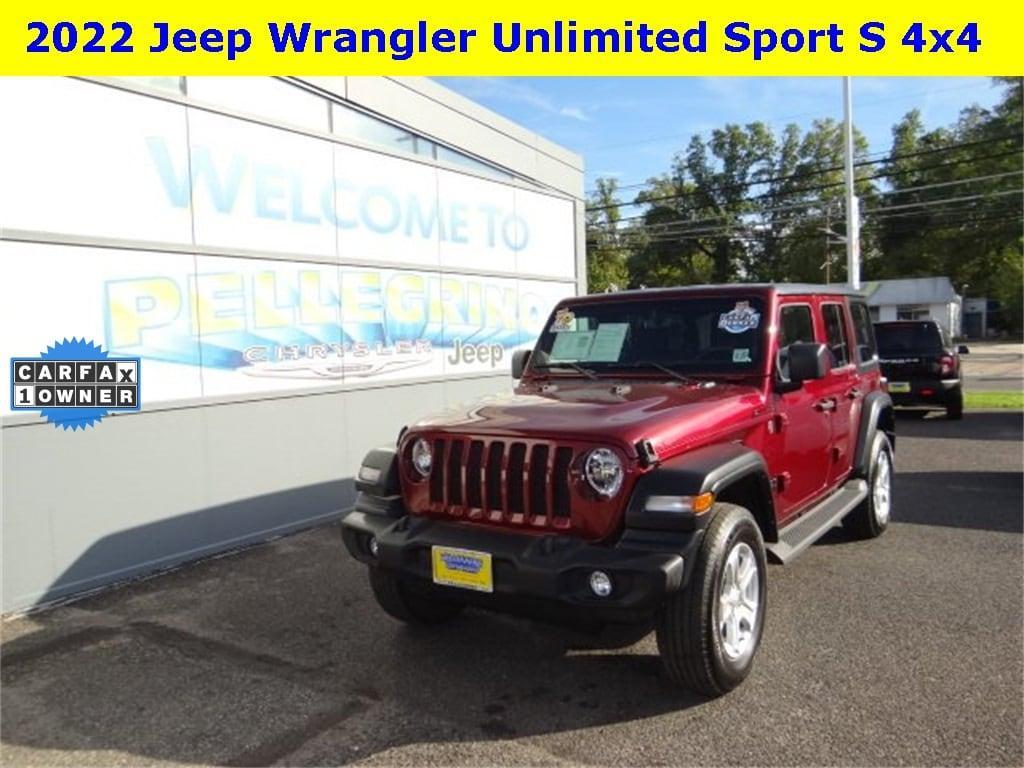 used 2022 Jeep Wrangler Unlimited car, priced at $32,777