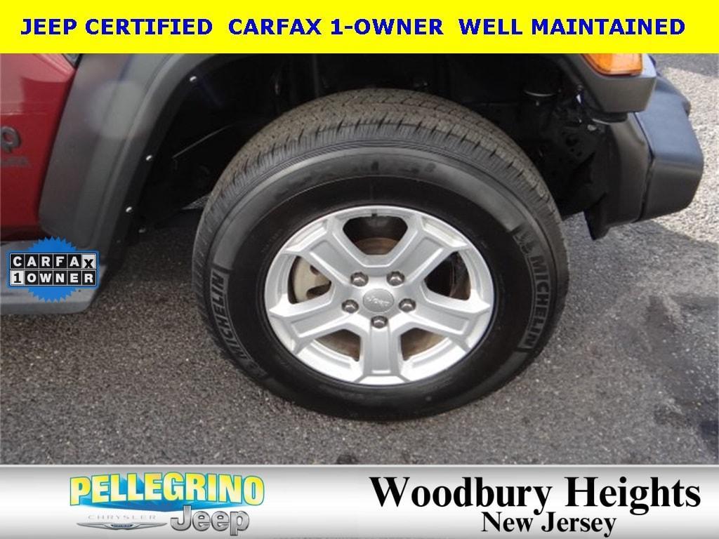 used 2022 Jeep Wrangler Unlimited car, priced at $32,777