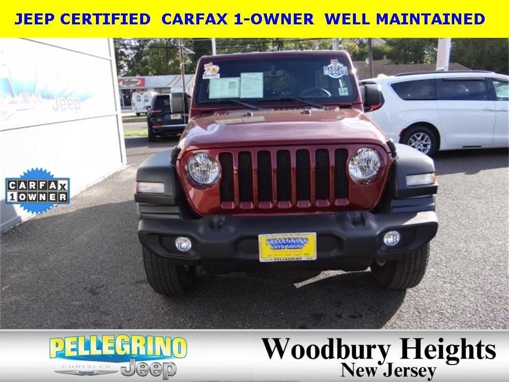 used 2022 Jeep Wrangler Unlimited car, priced at $32,777