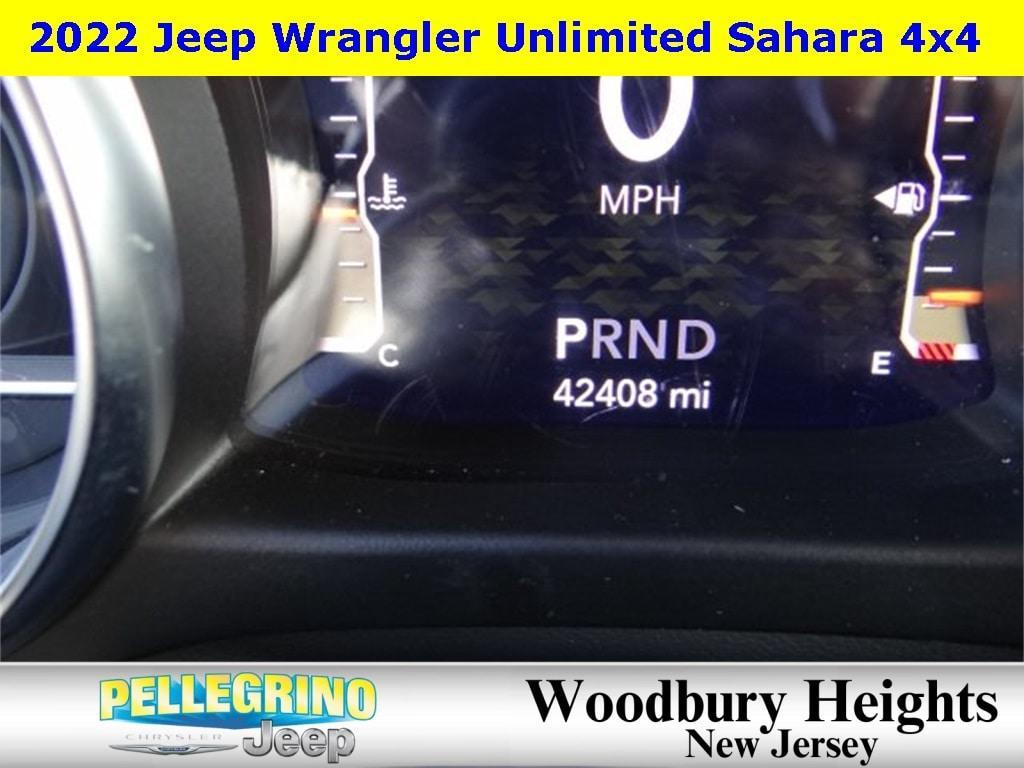 used 2022 Jeep Wrangler Unlimited car, priced at $36,333