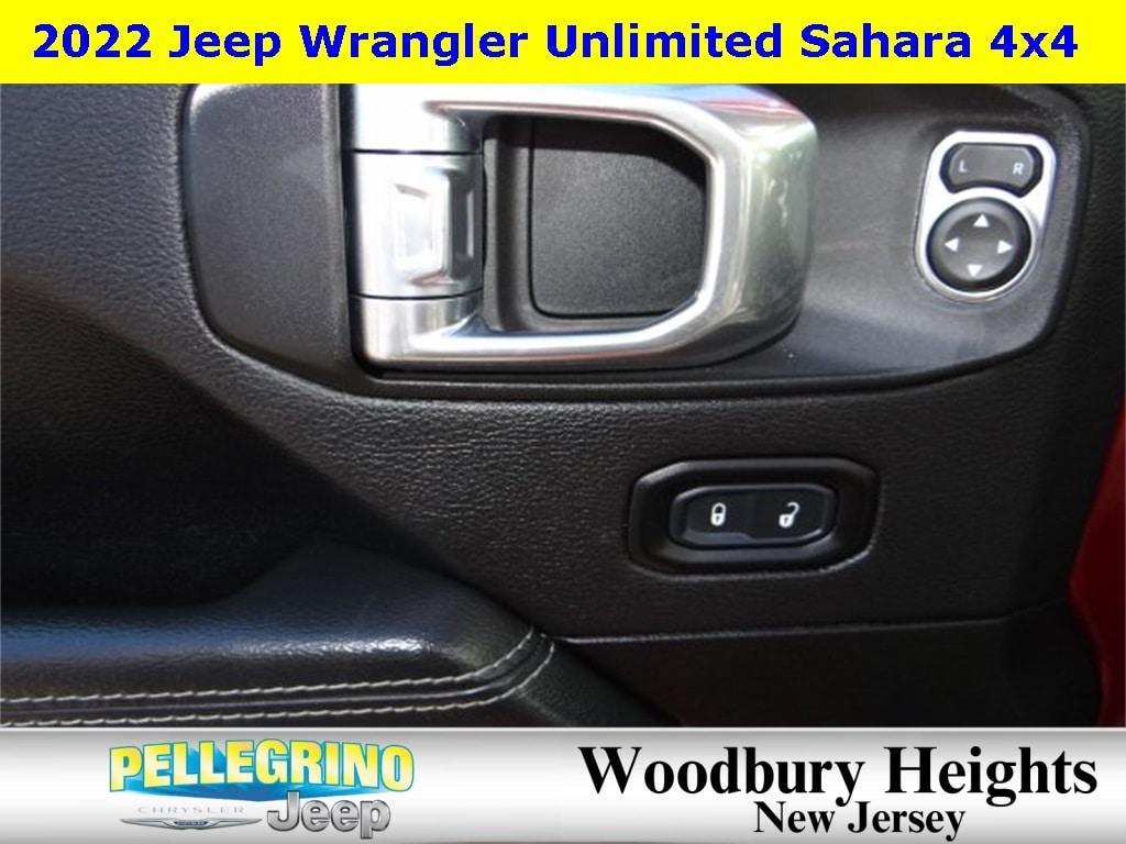used 2022 Jeep Wrangler Unlimited car, priced at $36,777