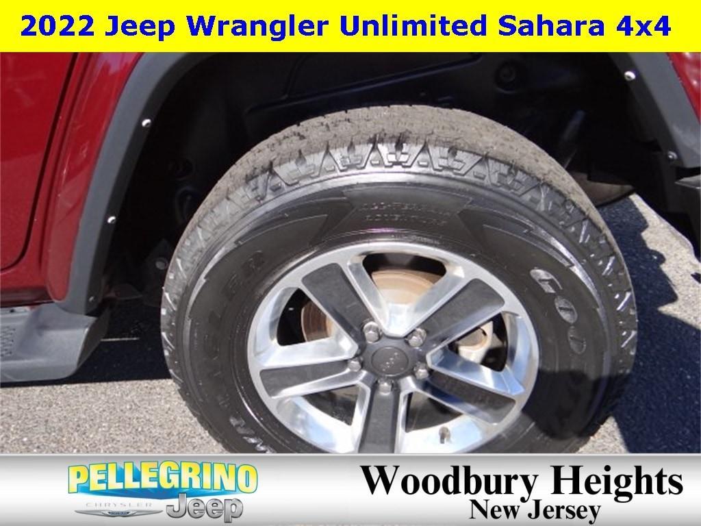 used 2022 Jeep Wrangler Unlimited car, priced at $36,777