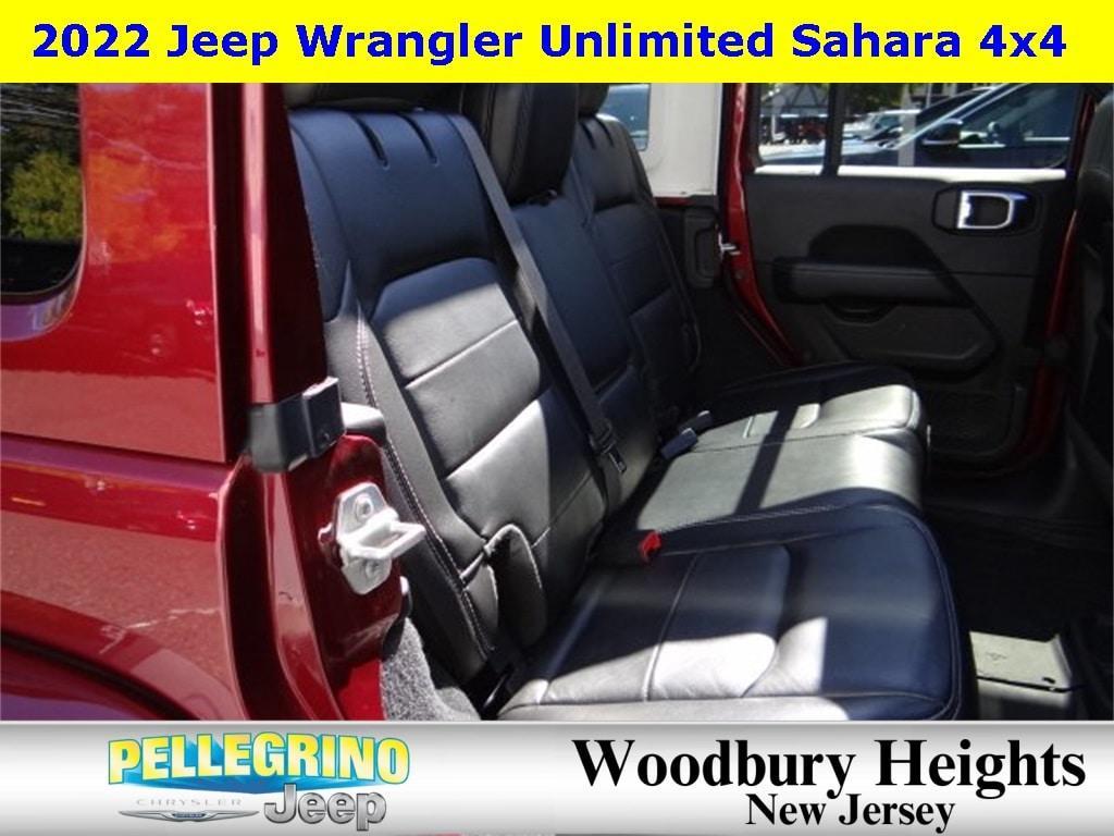 used 2022 Jeep Wrangler Unlimited car, priced at $36,777