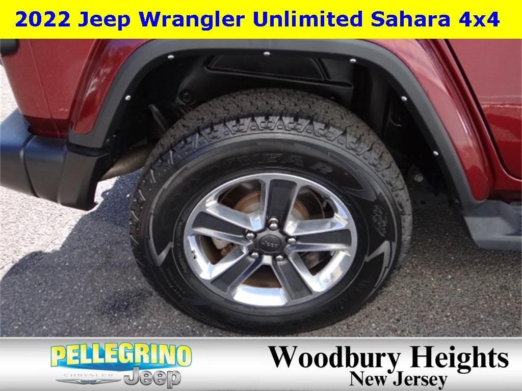 used 2022 Jeep Wrangler Unlimited car, priced at $36,777