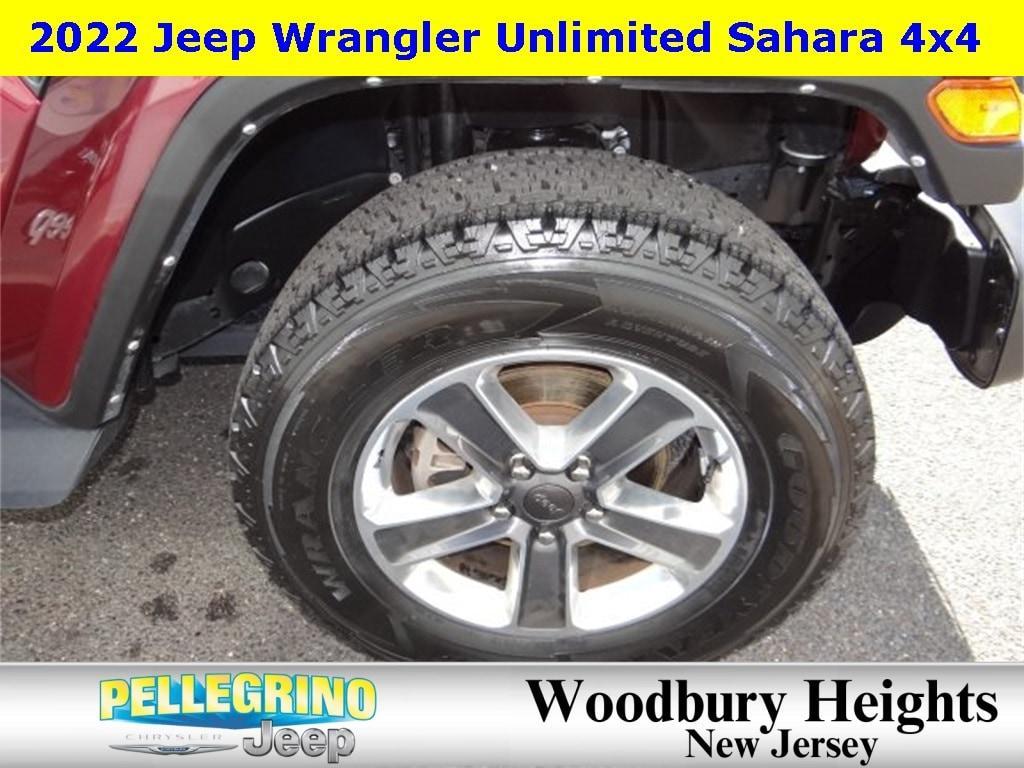 used 2022 Jeep Wrangler Unlimited car, priced at $36,777