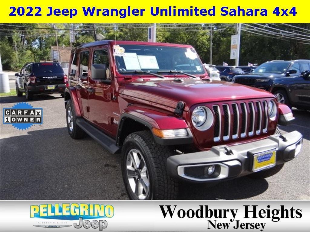 used 2022 Jeep Wrangler Unlimited car, priced at $36,777