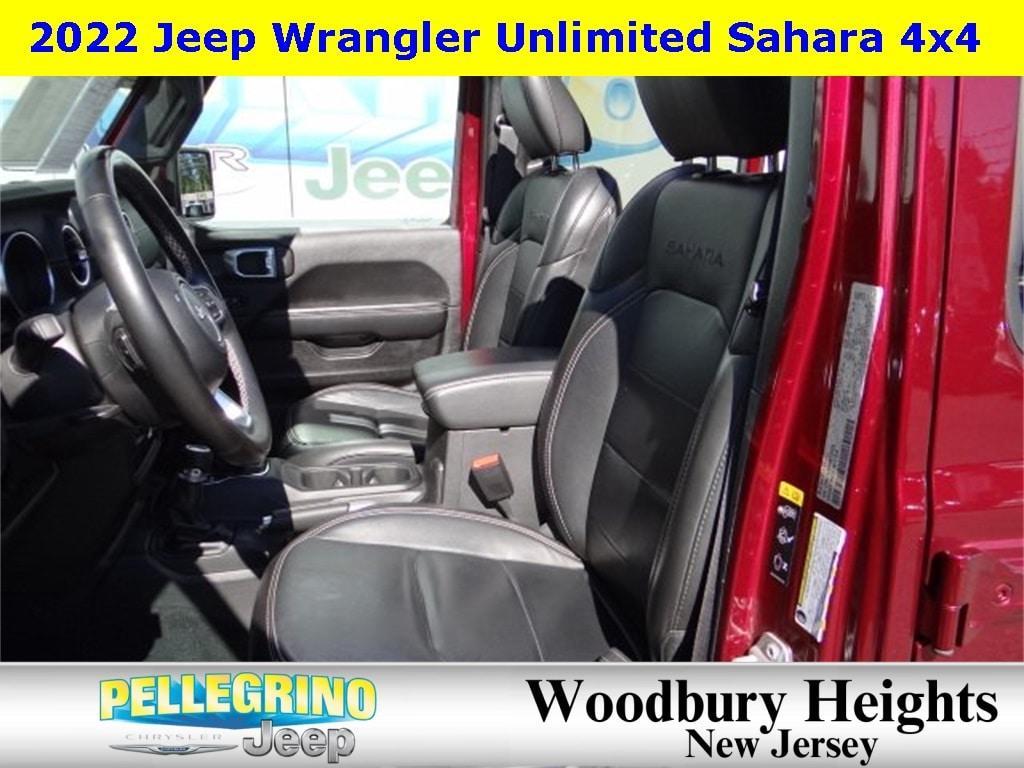 used 2022 Jeep Wrangler Unlimited car, priced at $36,777