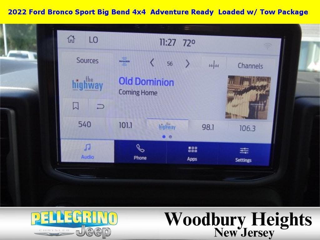 used 2022 Ford Bronco Sport car, priced at $24,488