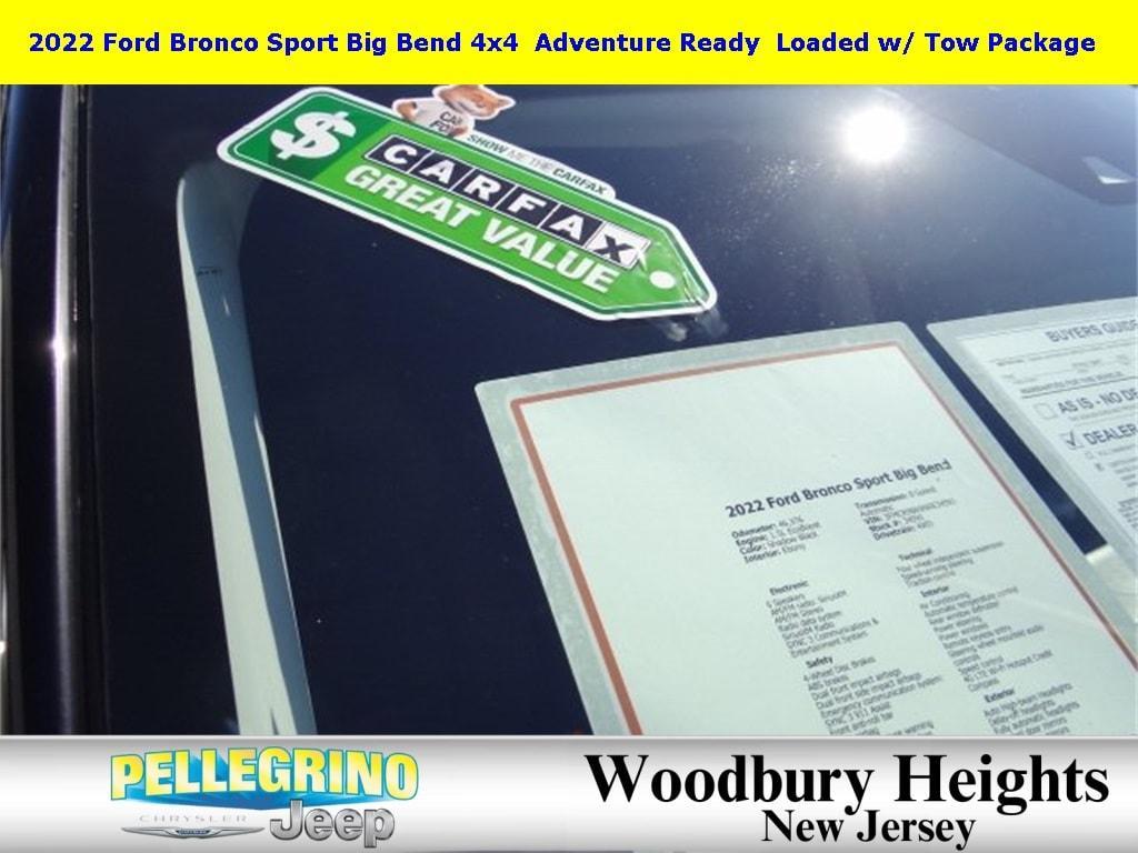 used 2022 Ford Bronco Sport car, priced at $24,488