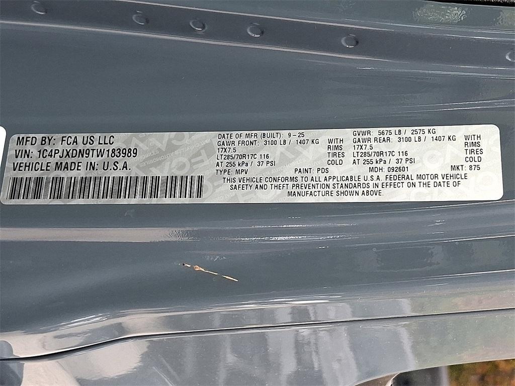 new 2026 Jeep Wrangler car, priced at $58,285