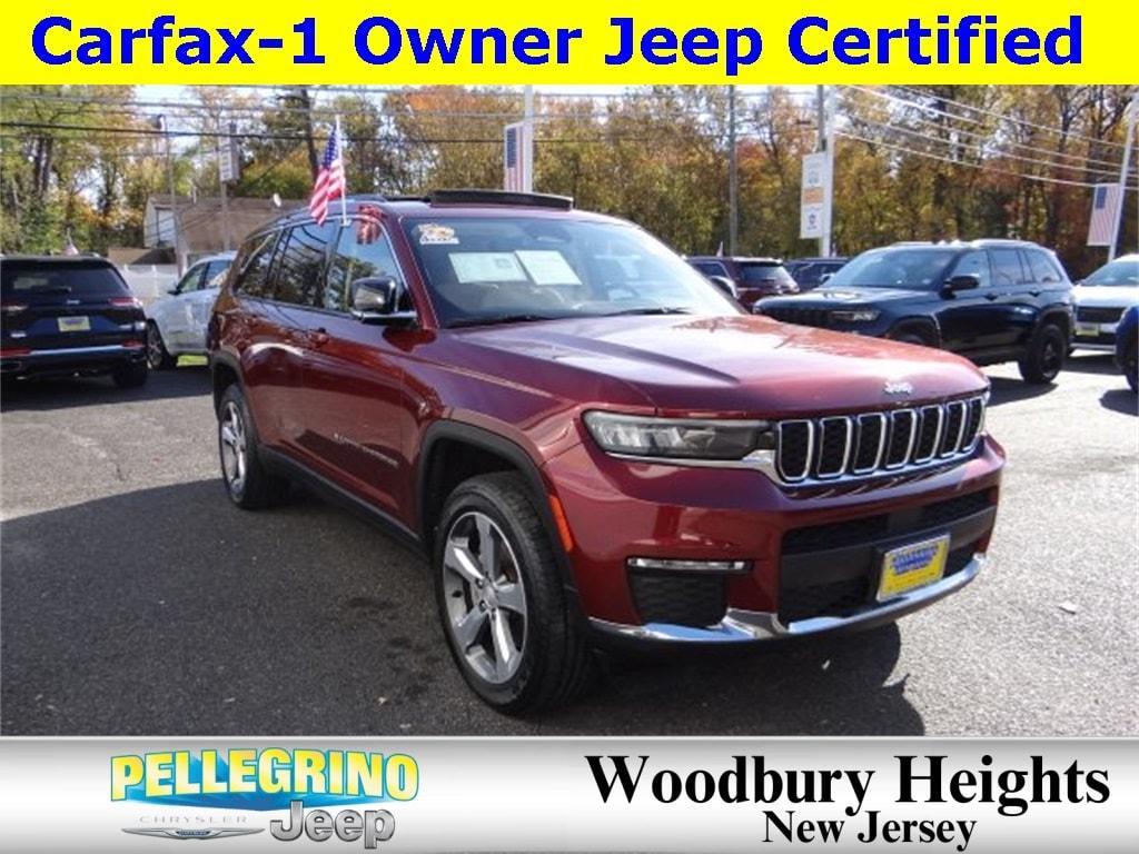 used 2021 Jeep Grand Cherokee L car, priced at $30,000