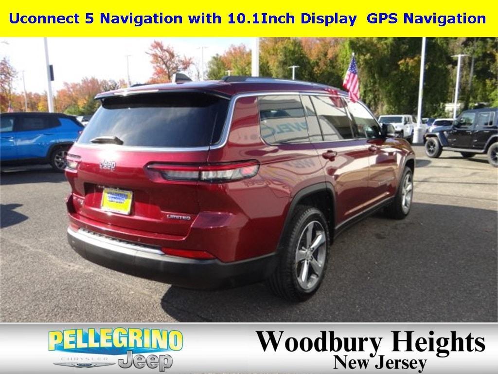 used 2021 Jeep Grand Cherokee L car, priced at $30,000