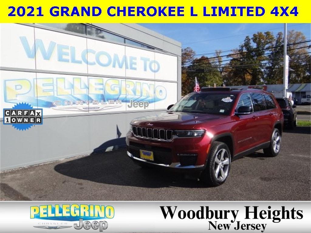 used 2021 Jeep Grand Cherokee L car, priced at $30,771