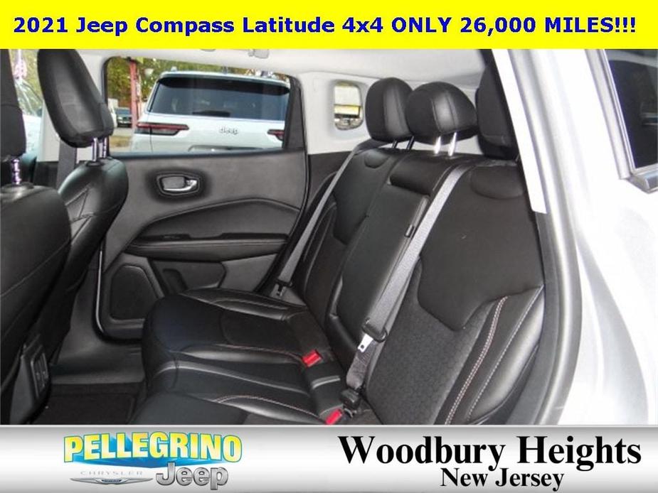 used 2021 Jeep Compass car, priced at $19,477