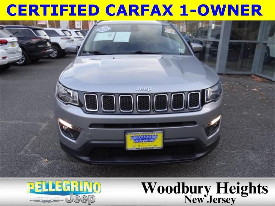 used 2021 Jeep Compass car, priced at $19,477