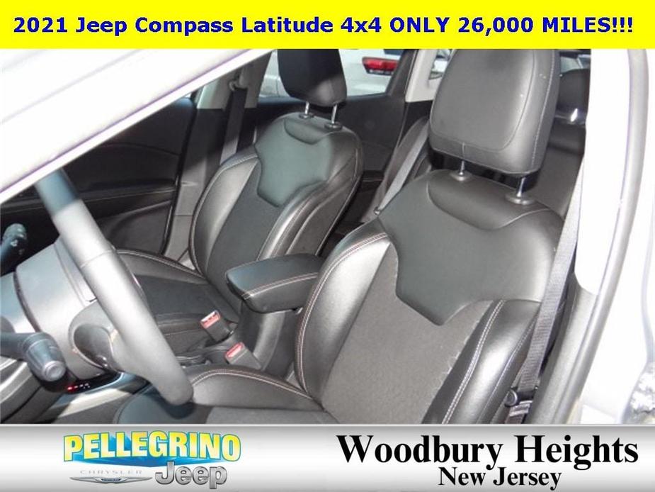 used 2021 Jeep Compass car, priced at $19,477