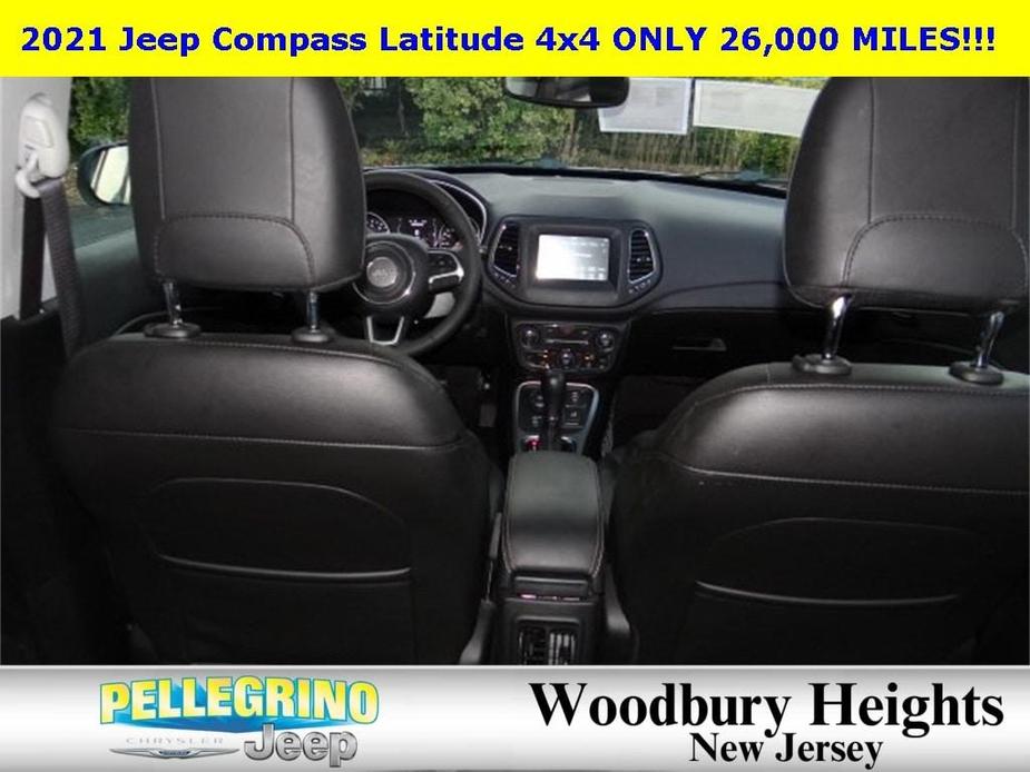 used 2021 Jeep Compass car, priced at $19,477