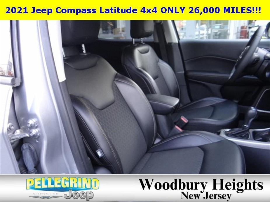 used 2021 Jeep Compass car, priced at $19,477