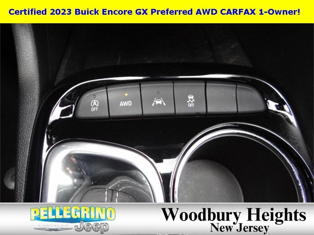 used 2023 Buick Encore GX car, priced at $20,971