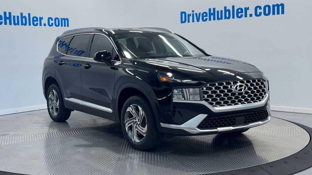 used 2021 Hyundai Santa Fe car, priced at $19,750