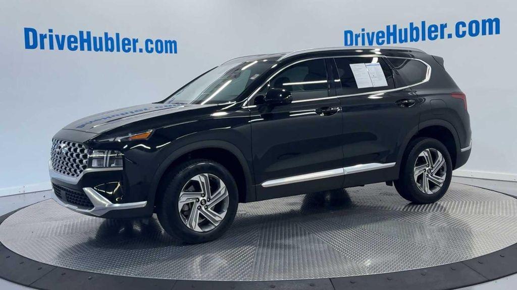 used 2021 Hyundai Santa Fe car, priced at $19,750