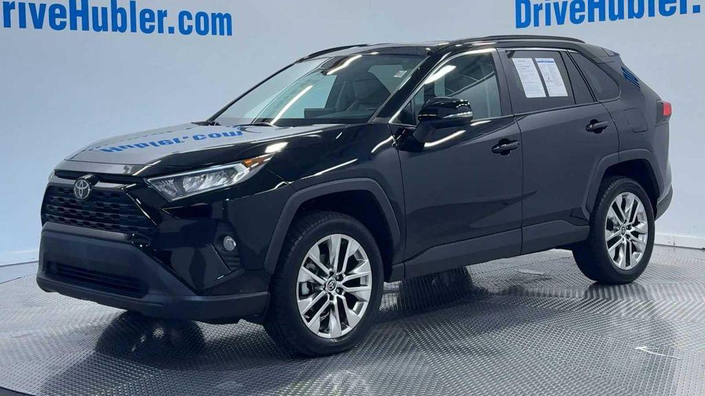 used 2021 Toyota RAV4 car, priced at $29,980