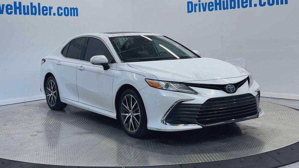 used 2022 Toyota Camry Hybrid car, priced at $29,980