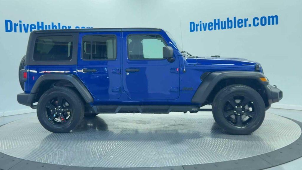 used 2020 Jeep Wrangler Unlimited car, priced at $28,675