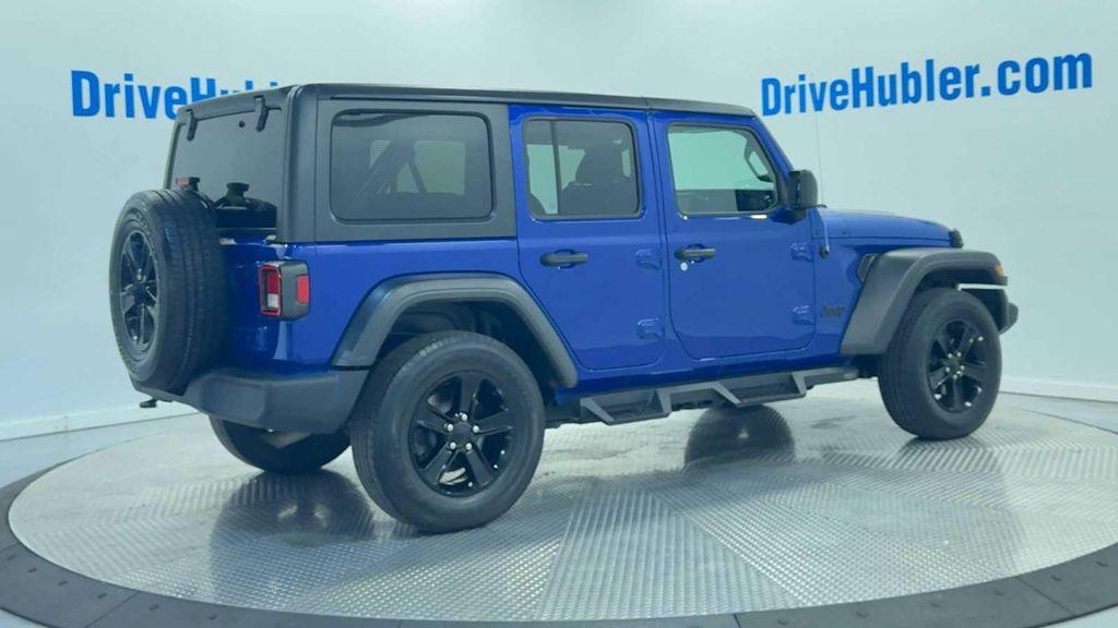 used 2020 Jeep Wrangler Unlimited car, priced at $28,675