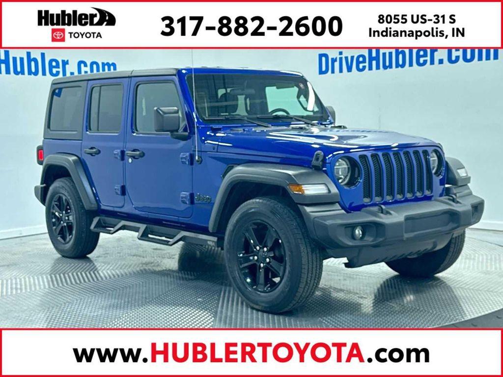 used 2020 Jeep Wrangler Unlimited car, priced at $28,675