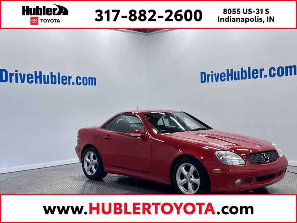 used 2001 Mercedes-Benz SLK-Class car, priced at $12,980