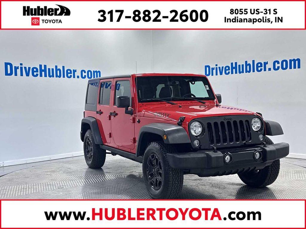 used 2016 Jeep Wrangler Unlimited car, priced at $17,995