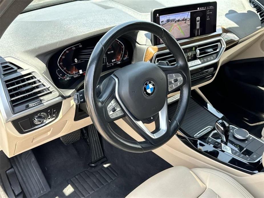 used 2022 BMW X3 car, priced at $27,295