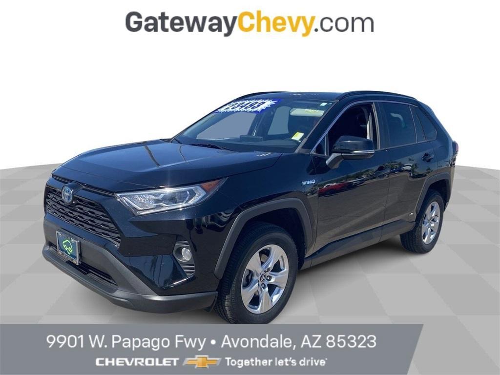 used 2020 Toyota RAV4 Hybrid car, priced at $23,483