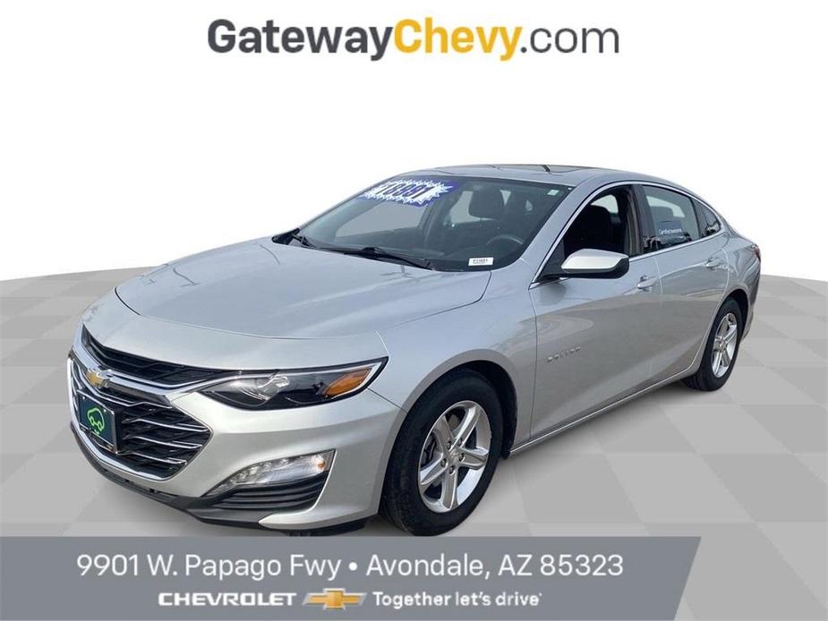 used 2022 Chevrolet Malibu car, priced at $17,883