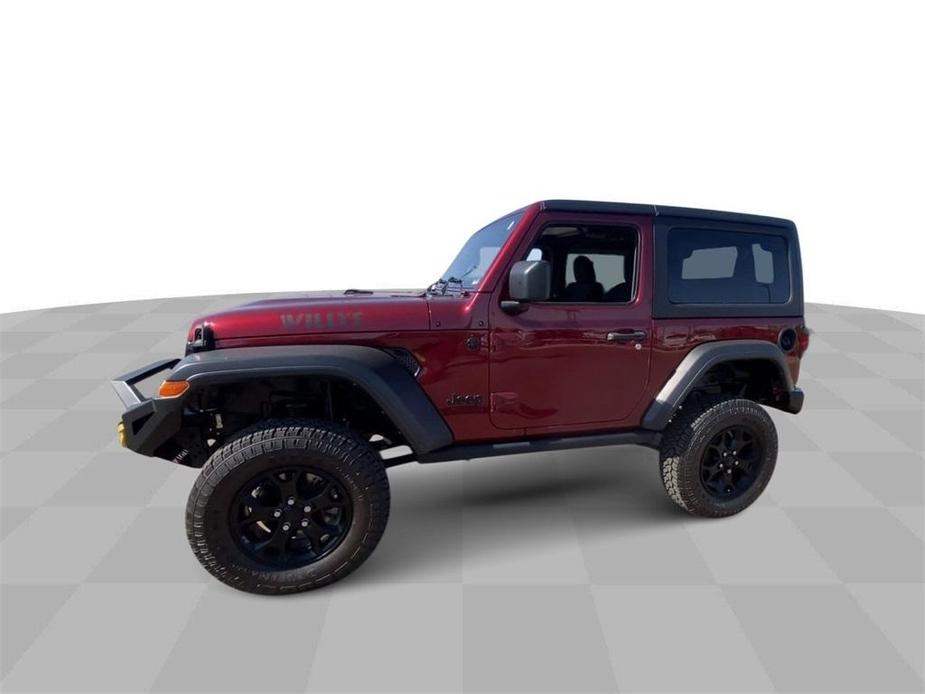 used 2021 Jeep Wrangler car, priced at $26,992